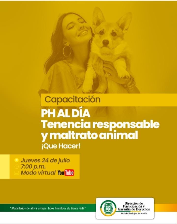 PH AL DIATENENCIA RESPONSABLE Y MALTRATO ANIMAL
